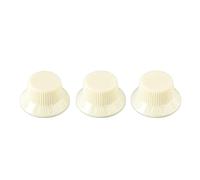 KIMISS Kit Manopola di Controllo Chitarra 3pcs 1 Top di Controllo del Tono a 2 Volume per Regolazione del Suono Superiore Sostituzione degli Accessori in Plastica di per Strumento di Chitarra