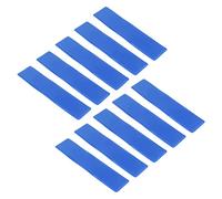 KIMISS Kit Segnalinee per Campi da Tennis - Segnapunti da Tennis e di Marcatura Multiuso per Campi da Pickleball, e Basket - Design in PVC Facile da Vedere, Adatto a Tutte Le Stagioni (Blue)