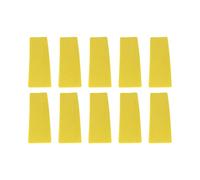 KIMISS Kit Segnalinee per Campi da Tennis - Segnapunti da Tennis e di Marcatura Multiuso per Campi da Pickleball, e Basket - Design in PVC Facile da Vedere, Adatto a Tutte Le Stagioni (Yellow)