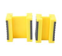 KIMISS Kit Tagliabordi per la Lavorazione del Legno - 2 Pezzi di Strumento per Raddrizzare il Supporto del Nastro per Bordi in Plastica Regolabile, Adesione Efficiente per la Finitura Professionale