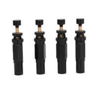 KIMISS Kit Valvola Sgonfiaggio Automatico Pneumatici, Deflatore per Pneumatici 10-30 PSI, for Fuoristrada e Regolazione Pressione Gomme