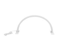 KIMISS Lampada di Bellezza a Mezza Luna a LED 25W Luce LED da Tavolo 3000K 6500K Luminosità Regolabile Lampada di Bellezza per Ciglia Stabile Ideale per Saloni di Bellezza Estensione