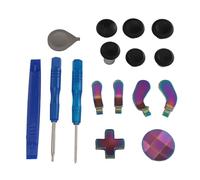 KIMISS Levette in Metallo 13 in 1 per un Controller Serie 2-6 Cappucci per Joystick, 4 Paddle, 2 Pad D e Strumenti per un'esperienza di Gioco Core