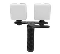 KIMISS Luce di Riempimento a LED Portatile con Supporto per Morsetto per Telefono Luce Video a luminosità Regolabile 5600K per Fotografia Batteria Incorporata Ricaricabile Compatta