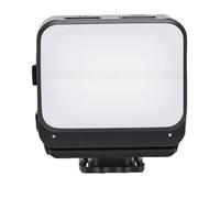 KIMISS Luce LED Magnetica, 3 Temperature di Colore 20 Chip LED 4 Livelli di Regolazione con Supporto per Slitta Fredda e Foro per Vite da 1/4, per Action 6 Fotocamera Fotografia Selfie