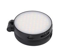 KIMISS Luce Magnetica per Selfie per Luce di Riempimento Ruotabile a 360° - LED Ricaricabile per Trucco, Registrazione Video e Fotografia