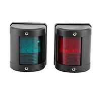KIMISS luci di Via LED-Coppia luci di Via LED osculati Luce di Segnalazione di Navigazione, nuovissima Coppia di lampade di Segnalazione IP66 Luce di Avvertimento di a LED Verde Rosso