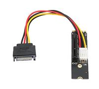 KIMISS M.2 Adattatore per Schede Riser 4X da NVME a PCIE 4X per i Giochi e il Mining, la Progettazione di Interferenze Anti -interferenza Garantisce l'integrità dei Dati