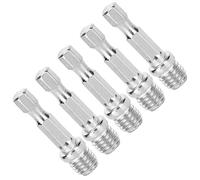 KIMISS M10 Set di Adattatori di Bastoncini per Trapano Elettrico - 5 Pcs Tasco di Lucidatura dell'albero di Conversione del Trapano, Bit per e Dischi di Taglio