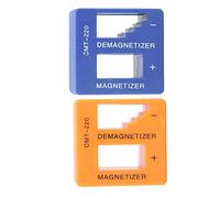 KIMISS Magnetizzazione per Cacciavite - 2 Pezzi 2 in 1 Strumento Rapido di Magnetizzazione e Smagnetizzazione Magnetico per Cacciavite - Dispositivo di Smagnetizzazione