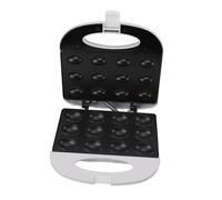 KIMISS Maker Waffle di Dadi Elettrici - Maker di Torta in Noce a Doppia Facciata per la Colazione, 750 W Antiaderente con Controllo a Temperatura Regolabile
