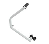 KIMISS Manico Ergonomico Regolabile per Decespugliatore con Morsetto a Staffa - Impugnatura di Estensione Flessibile per la Cura del Prato e i Bordi del Cortile (White)