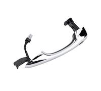 KIMISS Maniglia Esterna Porta, Maniglia Cromata con Pulsante Smart Key e Connettore Cablaggio, Sostituzione Diretta Anteriore Sinistra Destra, for Portiera Auto (Lato sinistro 82651)