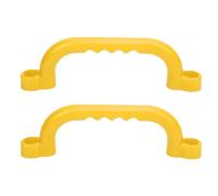 KIMISS Maniglie di Sicurezza per Parchi Giochi per Bambini - 2 Maniglie di Presa in Plastica Riutilizzabili per Attrezzatura da Arrampicata, Impugnature Antiscivolo per Set da Gioco e Palestre nella