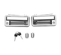 KIMISS Maniglie per Porte Esterne SUV Assemblaggio 2 Pezzi Cromate
