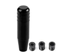 KIMISS Manopola del cambio universale, pomello del cambio per auto, pomello del cambio in lega di alluminio con una lunghezza di 13 cm / 5,1 pollici (nero)