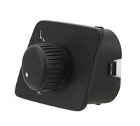 KIMISS Manopola Interruttore Specchietto Retrovisore Laterale 6Q1959565H Sostituzione in Metallo per 9N 1.2 12V 2001/10-2007/07, Installazione Semplice, Prestazioni Migliorate