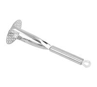 KIMISS Masher di Patate in Acciaio Inossidabile Pesante - Verdure da Multifunzionale, Patate Dolci, Fagioli e Cibi per Bambini - Comodo Gancio di Stoccaggio Facile da Pulire, 30 Cm