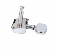 KIMISS Meccanismi per Accordatura per Chitarra 3L 3R per Chitarre Acustiche Ed Elettriche - Struttura in Metallo Resistente e Finitura Elegante