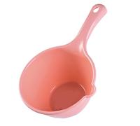 KIMISS Mestolo per l'acqua e Paletta da Bagno - Mestolo in Plastica Multiuso per Lavare, Annaffiare, Fare il Bagno, Essenziale per la Casa per un Efficace Trasferimento dell'acqua (Rosa piccola)