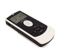 KIMISS Metronomo Elettronico Bianco con Display Digitale LCD da 1800 mAh: Dispositivo Versatile per Chitarra, Pianoforte, Sassofono e Pratica Vocale