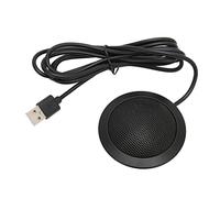 KIMISS Microfono della Conferenza USB con Pickup Onnidirezionale a 360 °, Riduzione del Rumore, Plug e, Incontri Online Ideali e Chat Video, Adattamenti, PC e Laptop