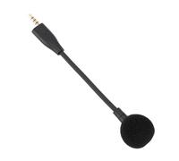 KIMISS Microfono per Cuffie da Gioco con Connettore Placcato Oro da 3,5 Mm - Tubo Flessibile a Collo di Cigno per MMX100/MMX150 - Microfono Sostitutivo Plug and Play