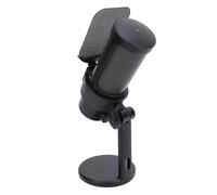 KIMISS Microfono USB da Gioco per PC con Funzione Mute Rapida - Microfono a Condensatore RGB per Podcast, Streaming Video per PC (BLACK)