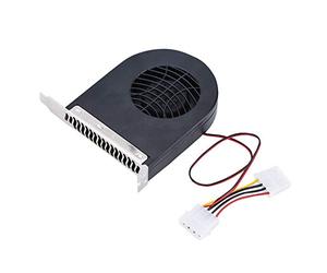 KIMISS Mini 4P di Ventilatore per Slot PCI Ventola di Raffreddamento CC per CPU, Ventola di Scarico del Computer per Migliorare Le Prestazioni della Scheda di