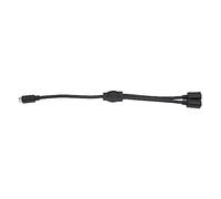 KIMISS Mini Din 6 Perno da Maschio a 2 Mini Din 6 Pin Cavo Splitter Femmina - Ideale per Tastiere e Topi, Design a Doppia Schermata Durevole