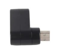 KIMISS Mini Docking Station USB 2.0 Portatile in con Splitter USB - Hub a 3 Porte con Rotazione di 180° Facile Connessione