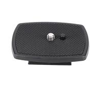 KIMISS Mini Piastra di Rilascio Rapido in Plastica ABS Portatile per Yunteng VCT668 ST666 690 - Scheda per Montaggio della Fotocamera a Vite Leggera da 1/4 Pollice (Adatto per Yunteng Small Quick