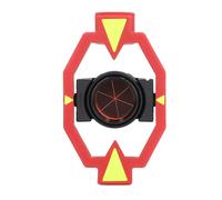 KIMISS Mini Prisma della Stazione Totale con Prisma di Rilevamento in Vetro Ottico K9 da 30 Mm per Tunnel, Ispezione di Infrastrutture