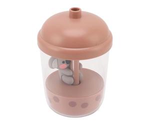 KIMISS Mini Umidificatore a Nebbia Fredda per Camera da Letto, Umidificatore Portatile USB per Animali per la Casa e per la Casa, Ideale per Allergie e Sollievo dall'aria Secca (Caramello)