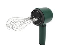 KIMISS Miscelatore a Mano Elettrica a Cordone con 2 Frustate, Battitore di Uova Portatile Ricaricabile in Acciaio Inossidabile per la Cottura