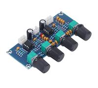 KIMISS Modulo Preamplificatore Audio NE5532 a Doppio Canale - Scheda per Amplificatori Digitali, DC 12V-24V, Amplificazione Audio Ad Alta Efficienza