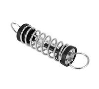 KIMISS Molla di Ormeggio Molla di Attracco Linea Ormeggio per Ancoraggio Barche in Acciaio Inossidabile Hardware Marino Multifunzionale Ammortizzante a Molla per Yacht Gonfiabile per Kayak 6 X 300MM