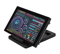 KIMISS Monitor Temperatura Computer da 5 Pollici con Mini Schermo USB IPS - Display Dinamico con Sensore PC per Monitoraggio Dati CPU, RAM, GPU, Temi Personalizzabili, Supporto Multisistema