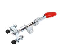 KIMISS Morsetto a Ginocchiera Push-pull per la Lavorazione del Legno | Capacità Regolabile a Sgancio Rapido di 45 Kg, Design a Doppia Testa con Corsa di 16,7 Mm