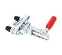 KIMISS Morsetto Push-pull a Sgancio Rapido - Doppia Testa, Corsa 39 Mm, di Serraggio 136 Kg per attività di Saldatura e Modellatura, Costruzione in Ferro Resistente