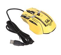 KIMISS Mouse da gioco cablato, 10 pulsanti macro programmabile 13 12800 DPI Gamer ottico 0 con pulsanti Mouse USB ergonomici per computer RGB retroilluminato per laptop PC Desktop Modalità di
