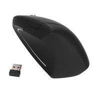 KIMISS Mouse ergonomico senza fili, ottico da 2,4 GHz, impugnatura comoda, mouse verticale da 2,4 GHz, evita la sindrome del tunnel carpale per notebook e computer desktop, controllo preciso ad alta