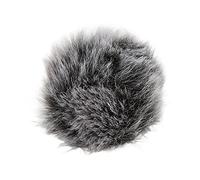 KIMISS Muff del Parabrezza Lavalier - Muff di Peloso per Microfoni Lavalier - Riduzione Perfetta del Rumore per la Registrazione Interna/esterna (#4)
