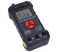 KIMISS Multimetro Voltmetro LCD Intelligente con Commutazione Automatica della Portata, Luce LED e Test Senza Contatto - Misurazione Accurata per Uso Domestico e Automobilistico