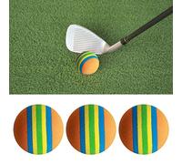 KIMISS Palline in Schiuma a Strisce Leggere per Esercitazione in Interni EVA da 50 Pezzi - Giocattolo Colorato per l'intrattenimento di Gatti, Non Tossico, Sicuro per Animali Domestici, Ideale per