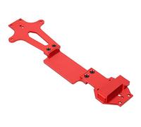 KIMISS Pannello del Secondo Piano per Auto 144001 1/14 RC - Accessori per Pezzi di Ricambio in Lega di Alluminio, Disponibile in Rosso e Blu, Installazione Semplice (rosso)