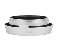 KIMISS Paraluce Smussato Paraluce per Fotocamera Universale in Lega di Alluminio Portatile Finitura Cava Opaca Argento Accessorio Fotografico Professionale per Fotocamere DSLR (55 mm)