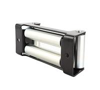 KIMISS Passacavi a Rulli per Funi Metalliche, Passacavi a Rulli per Verricelli Montaggio da 10 Pollici capacità di 8000-17500 Libbre Guida Cavo per Verricello per Impieghi Gravosi Accessorio