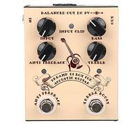 KIMISS Pedale Effetto per Chitarra DI Box con Guscio in Lega DI Alluminio - Ideale per Anti Feedback e Potenziamento del Tono, Accessori per Strumenti Musicali