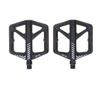 KIMISS Pedali da Ciclismo in Fibra di Nylon da 1 Paio - Piattaforma per Pedali Piatti Antiscivolo Allargata per Bici da Strada e Mountain Bike (BLACK)